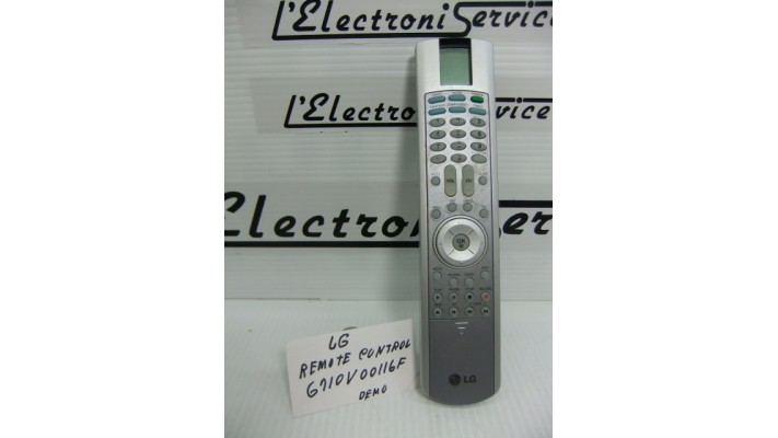 LG 6710V00116F remote control   .